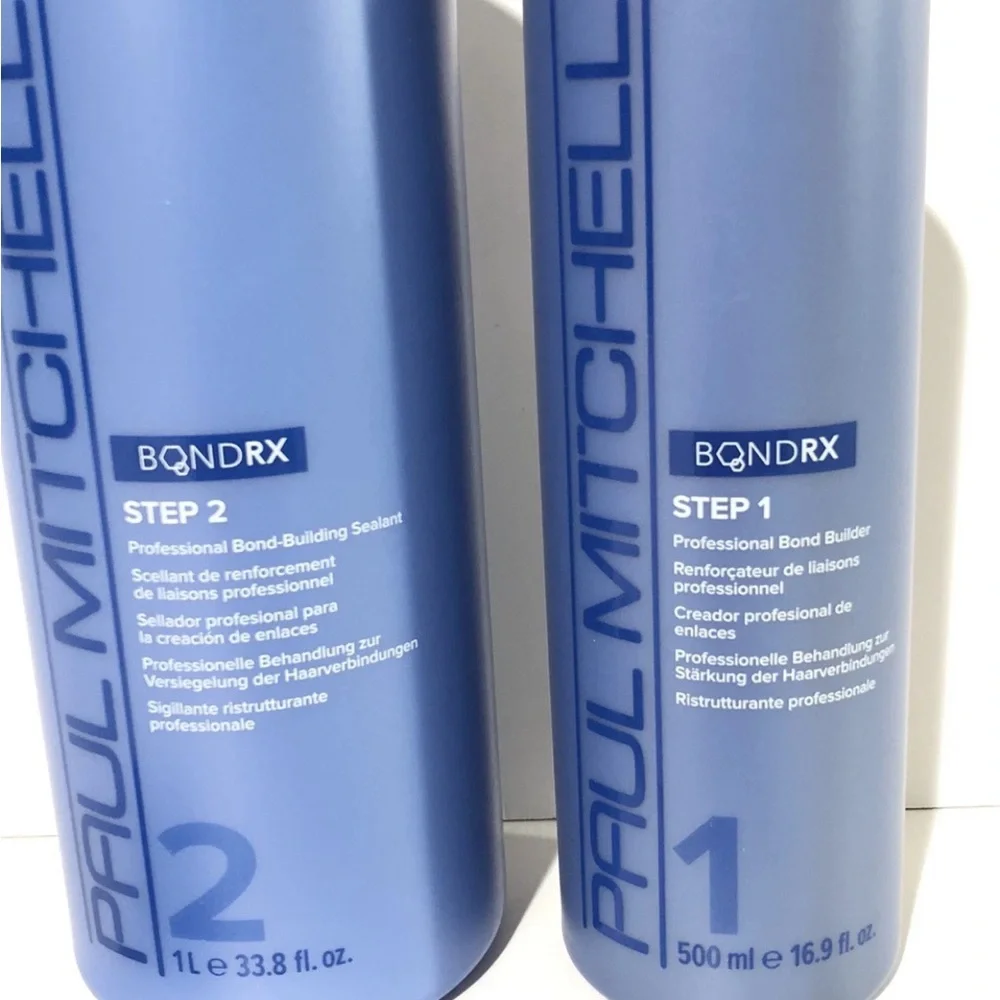 Paul Mitchell Blue BondRX Step 1 & 2 Treatment Set